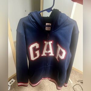 GAP Kids Dark Blue Zip-Up Hoodie
